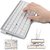 techdeal Ultraslim Bluetooth Multi-device Keyboard  (White)