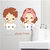 Walltola Wall Stickers for Kids Bathroom Multicolor