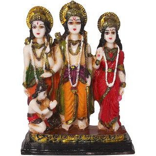 Buy Marble Look Hindu God Shri Ram Darbar Statue Lord Rama Sita Laxman And Hanuman Darbaar Idol Handicraft Spiritual Puja Vastu Showpiece Figurine Religious Pooja Gift Item Murti For Mandir Lord rama and the kodanda(bow) are an unmatched combination of courage and valour. marble look hindu god shri ram darbar statue lord rama sita laxman and hanuman darbaar idol handicraft spiritual puja vastu showpiece figurine