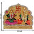 Brass Gold Plated Lord Laxmi Ganesha Statue Hindu Goddess Laxmi and God Ganesh Handicraft Idol Diwali Decorative Spiritual Puja Vastu Showpiece Figurine - Religious Pooja Gift Item  Murti for Mandir / Temple / Home / Office