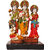 only4you Multicolour Hindu God Shri Ram Darbar Statue Lord Rama Sita Laxman and Hanuman Darbaar Idol Handicraft Spiritual Puja Vastu Showpiece Figurine - Religious Pooja Gift item  Murti for Mandir / Temple / Home Decor / Office