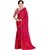 AAR VEE Plain Saree