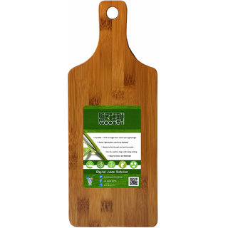 Moongil Cutting and Chopping Bamboo Wood board best for vegetable and meat cutting - Twin Bat Small