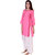 Meia women cotton chicken  pink casual kurti