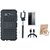 J5 Prime Shockproof Tough Armour Defender Case with Ring Stand Holder, Free Selfie Stick, Tempered Glass and USB Cable