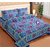 Attractivehomes Straberry Queen Size Double Bedsheet With 2 Pillow Covers