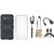 Lenovo K5 Note Defender Back Cover with Kick Stand with Ring Stand Holder, Silicon Back Cover, Selfie Stick, Earphones, OTG Cable and USB Cable