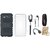 Motorola Moto G5 Defender Back Cover with Kick Stand with Ring Stand Holder, Silicon Back Cover, Selfie Stick, Digtal Watch, Earphones and OTG Cable