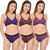 DeVry Cotton Perfect Coverage T-shirt Bra  Hipster Set ( Pack Of 3 pc Set )
