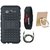 Motorola Moto G5 Plus Shockproof Tough Armour Defender Case with Ring Stand Holder, Digital Watch and AUX Cable