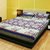 beautiful floral cotton double bedsheet with two pillow cover