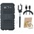 Motorola Moto G5 Plus Dual Protection Defender Back Case with Ring Stand Holder, Selfie Stick and USB Cable