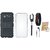 Motorola Moto G5 Plus Shockproof Kick Stand Defender Back Cover with Ring Stand Holder, Silicon Back Cover, Selfie Stick, Digtal Watch and Earphones