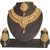 NMJ Copper Bridal LCT Necklace Maang Tikka Choker Jewellery Set