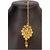 Gold Plated Copper LCT Necklace Maang Tikka Choker For Women