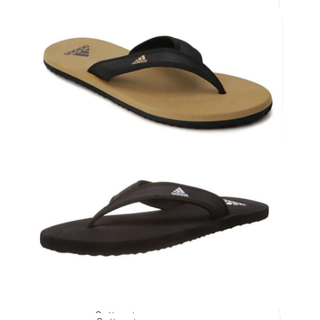 adidas mens khaki flip flops