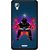 Snooky Printed Live In Attitude Mobile Back Cover For Micromax Canvas Doodle 3 A102 - Blue