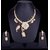 Fascraft American Diamond Necklace Set with Pearls Embedded On It
