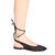 Flora Women's Black Sandals