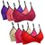 Minha  Women's Fit- PACK OF 6 -Non Padded ! Non Wired T-shirt Bras-COMBO PACK OF 6