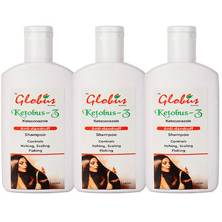 Globus Ketobus- Z Anti Dandruff Shampoo(Pack of3)