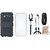 Samsung C7 Pro Defender Cover with Ring Stand Holder, Silicon Back Cover, Selfie Stick, Digtal Watch, Earphones and USB Cable