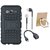 Nokia 3 Shockproof Tough Armour Defender Case with Ring Stand Holder, Earphones and OTG Cable