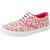 Women's Pink  White Sneakers
