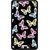 Snooky Printed Butterfly Mobile Back Cover For Micromax Canvas Doodle 3 A102 - Multicolour