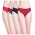 Women's Pack Of 4 Plain Panty ( Color May Vary)