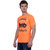 kristof Men's Orange Round Neck T-Shirt
