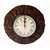 Antique Handcrafted Wooden Wall Clock by Bosten Lumber Co.
