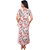 Rivi Women's Multi-coloured Maxi Dress in Chiffon Fabric