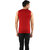 Solo Mens Designer Round Neck Cotton Casual Sleeveless Muscle Tee Vest Red Color