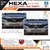 Hexa 3d Letters for Tata Hexa - Glossy Black - Carmetics