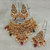 JewelMaze Austrian Stone Choker Necklace Set With Maang Tikka -1107963B