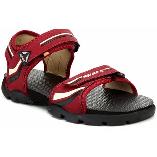 Buy Sparx Men SS 118 Maroon Beige Sandals Online 625 from