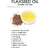 Park Daniel Premium Flaxseed oil and Olive oil combo of 2 bottles of 100 ml (200ml)