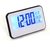 Shivrun Large screen LCD Alarm clock with snooze, back light with Temperature and Voice Control Sound Sensor