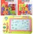 Combo of Magnetic Learning Alphabets and Numbers (ABC 123) with drawing ,writing Magic Slate for kids