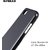LG Q6 Back Cover - Premium Shock Resistant, Stylish Black Cover by M@SKED - for LG Q6