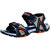 Roclex  Men's Sandals  Floaters  (Navy/Orange)