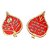 Exclusive Raksha Sutra Bhaiya Bhabhi Rakhi Set of 2pcs With Chandan Roli MRAS167