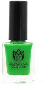 Gorgeous Cosmos Classic- Parakeet Green Shade Toxic Free Nail Polish