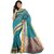 Sofi Women's Solid Green mysore Art silk Sari
