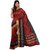 Sofi Women's solid Red mysore art silk Sari