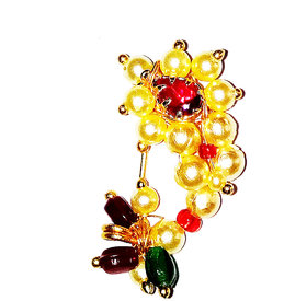 Fashionable Golden Nosepin for women  Girls by shrungarika N-208