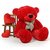 stuffed toy 5 feet soft and cute Teddy bear Red