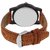 White Leather Belt TC18 Watch For Men,Boys