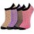 CH Fashion Ladies Ankel Socks Pack of 4